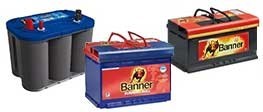 Batteria di avviamento della barca